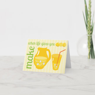 Make Lemonade Karte