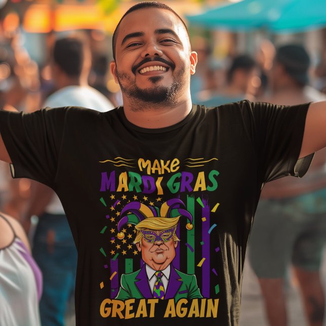 Make Mardi Gras Great Again, Funny Mardi Gras T-Shirt (Von Creator hochgeladen)