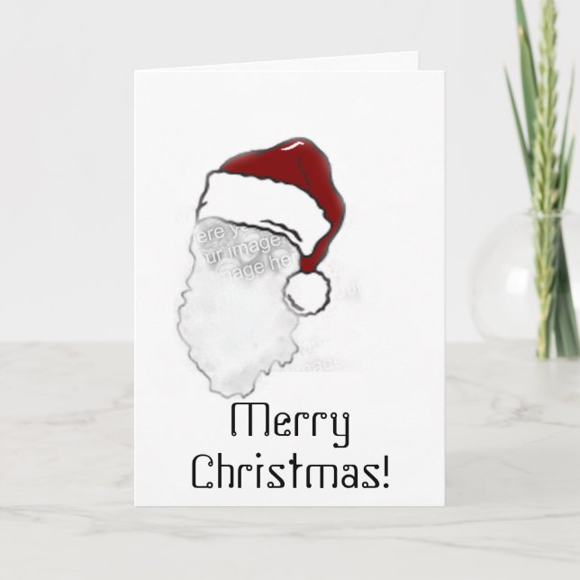 Make Me Santa Feiertagskarte (Vorderseite)