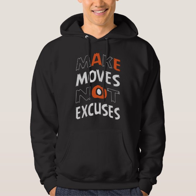 MAKE MOVES men's hoodies (Vorderseite)
