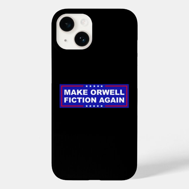 Make Orwell Fiktion Wieder Case-Mate iPhone 14 Hülle (Rückseite)