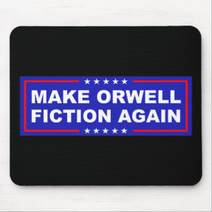 Make Orwell wieder Fiktion Mousepad
