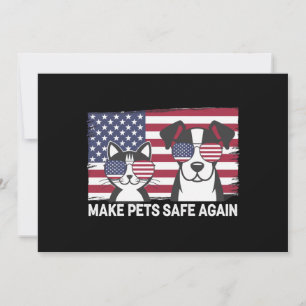 Make Pets Safe Again Trump Harris Debatte 2024 Einladung