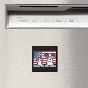 Make Pets Safe Again Trump Harris Debatte 2024 Magnet