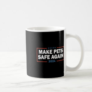 Make Pets Safe Again Trump Harris Debatte über das Kaffeetasse
