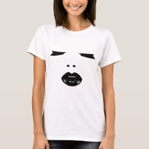 Make-Pop Kunstaugen Schnürsenkel T-Shirt