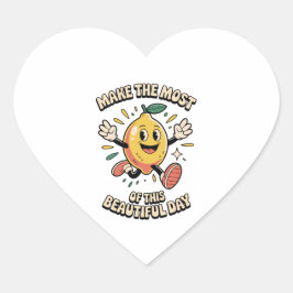 Make the Most – Lemon Vinyl Sticker