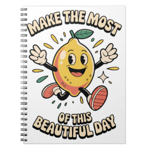 Make the Most – Zitronen-Journal Freude Notizblock