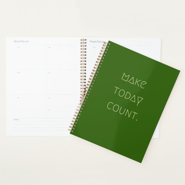 make.today.count. Kalender und Planer (Anzeige)