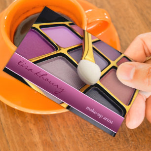 Make-up Artist Business Card Visitenkarte