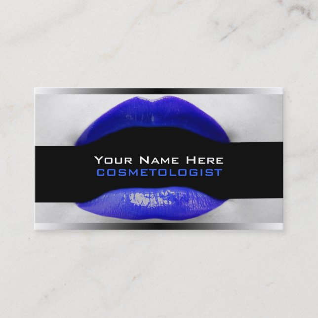 Make-up Artist Business Cards Visitenkarte (Vorderseite)