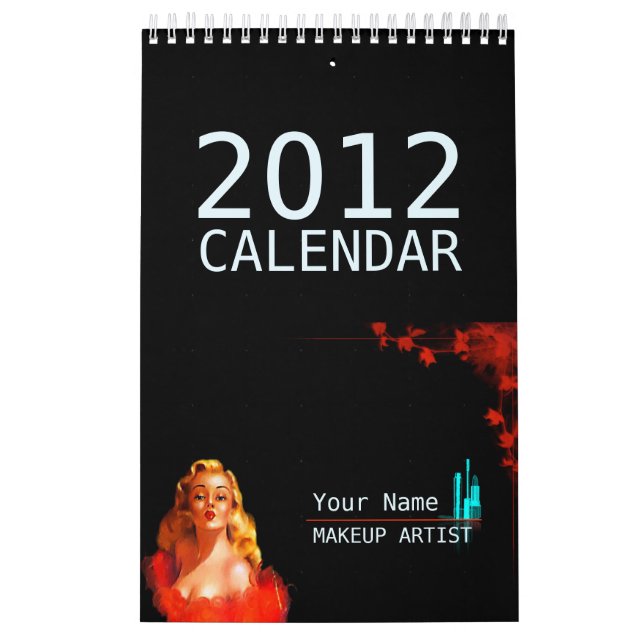 Make-Up Artist - Calendrier petit (Protection)