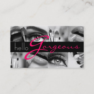 Make-up Artist Cosmetology Salon Beauty Business Visitenkarte