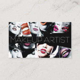 Make-up Artist Cosmetology Salon Beauty Visitenkarte