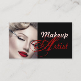 Make-up Artist Cosmetology Salon Business Card Visitenkarte