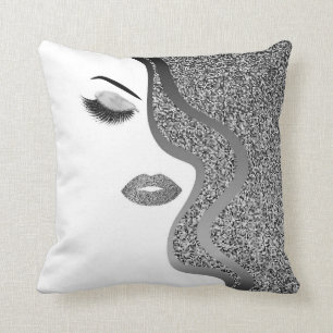 Make-up mit Glittereffekt Kissen