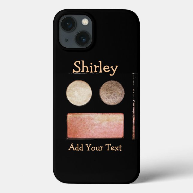 Make-up Palette-Face von Shirley Taylor Case-Mate iPhone Hülle (Rückseite)