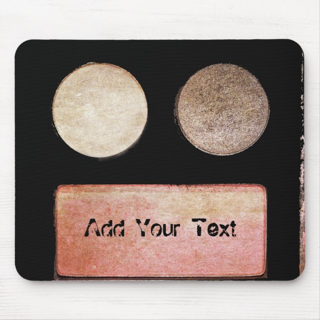 Make-up Palette-Face von Shirley Taylor Mousepad (Vorne)
