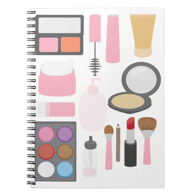Make-up-Set Notizblock (Vorderseite)