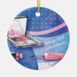 Make-upkünstler-Extraordinaire Schönheits-Stylist Keramik Ornament