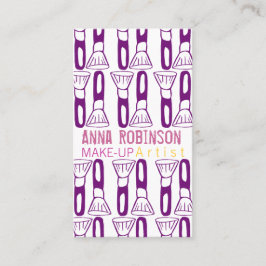 Make-upkünstler Visitenkarte