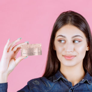 Make-upkünstlerEyelash peitscht Visitenkarte