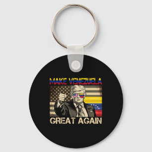 Make Venezuela Great Again Trump Patriotisch Polit Schlüsselanhänger
