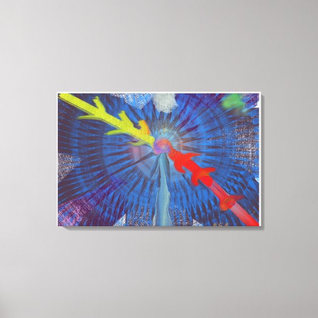 Make your office a statement leinwanddruck (Vorderseite)