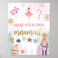 Make Your Own Ornament Nutcracker Ballerina Girl