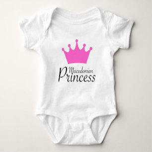 makedonische Prinzessin Baby Strampler