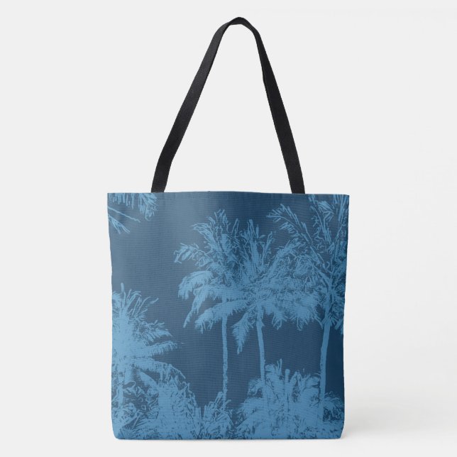 Makena Beach Hawaiian Sketchy Palms Beach Sac (Devant)