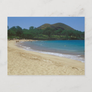 Makena Beach Maui Hawaii Postkarte