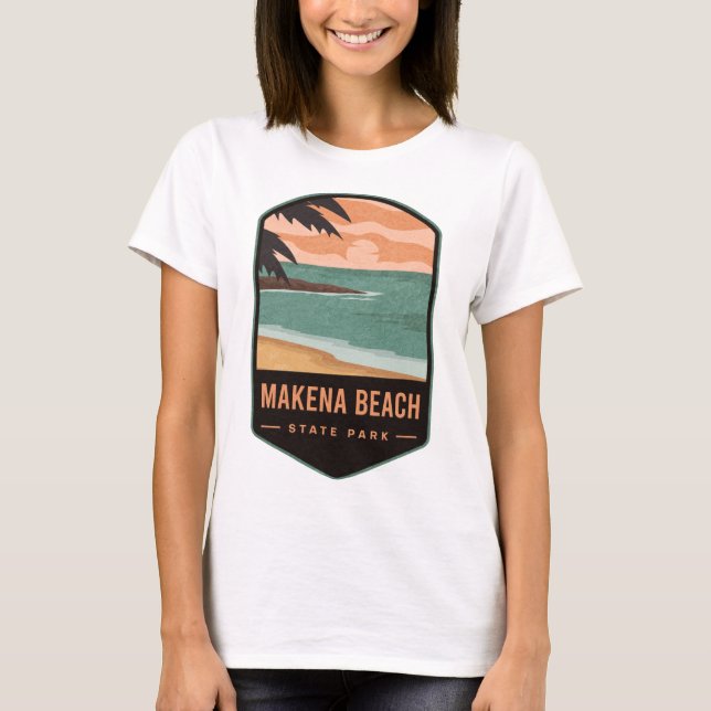 Makena Beach Staat Park T-Shirt (Vorderseite)