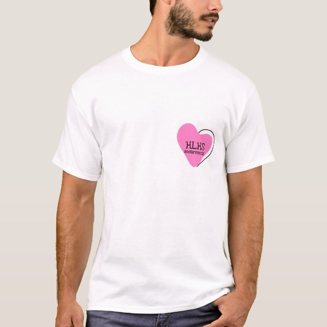 Makenzie HLHS-Kampf Rosa T-Shirt (Vorderseite)