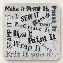 Maker Handwerk Typografie Handwerk Print
