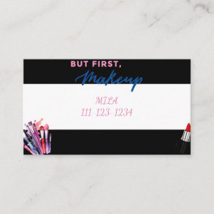 MAKEUO ARTIST BUSINESS CARD VISITENKARTE