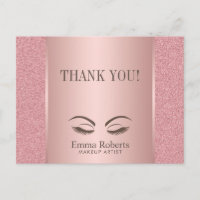Makeup Artist Beauty Girl Rose Gold Vielen Dank