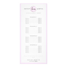 Makeup Artist Beauty Salon Elegante Rosa Preislist