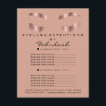 Makeup Artist Beauty Salon Flyer WELLNESS-CENTER R<br><div class="desc">FlorenzK Luxus Schönheitssalon Sammlung</div>