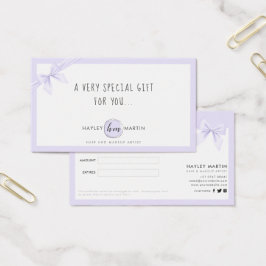 Makeup Artist Beauty Salon Geschenkgutscheine