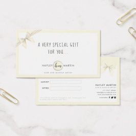 Makeup Artist Beauty Salon Geschenkgutscheine