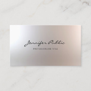 Makeup Artist Beauty Salon Glamour Schlicht Visitenkarte