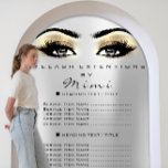 Makeup Artist Beauty Salon Lash Flyer Silver Gold<br><div class="desc">Stellen Sie sich vor: Ein Flyer, der nicht nur Ihre Dienstleistungen ankündigt, sondern auch in die Welt Ihrer Kunden flattert, wie ein Luxusflüstern. Treten Sie in den Makeup Artist Beauty Salon Lash Flyer in Silver and Gold ein, wo jedes Detail Glitzern mit viel Versprechen, damit diejenigen, die darauf schauen, in...</div>