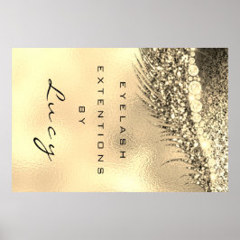 Makeup Artist Beauty Salon Lashes Poster