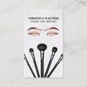 Makeup Artist Brushes   Womens Beauty   Augen Visitenkarte