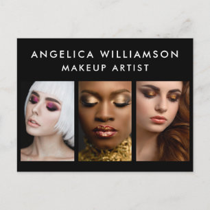 Makeup Artist Business 3 Foto Postkarte