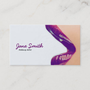 Makeup Artist Business Card Visitenkarte