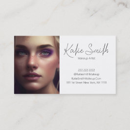 Makeup Artist Business Card Visitenkarte