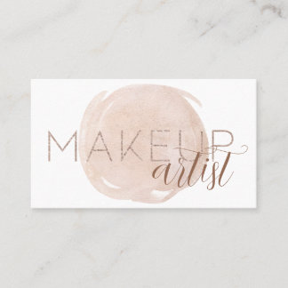 Makeup Artist Business Card Visitenkarte
