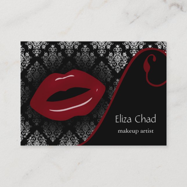 Makeup artist Business Cards Visitenkarte (Vorderseite)